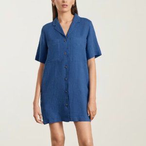 Everlane Linen Workwear Dress XXS